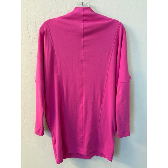 Daily Practice by Anthropologie Sz XS Pink Long-Sleeve Mock-Neck Knit Mini Dress - Picture 9 of 9